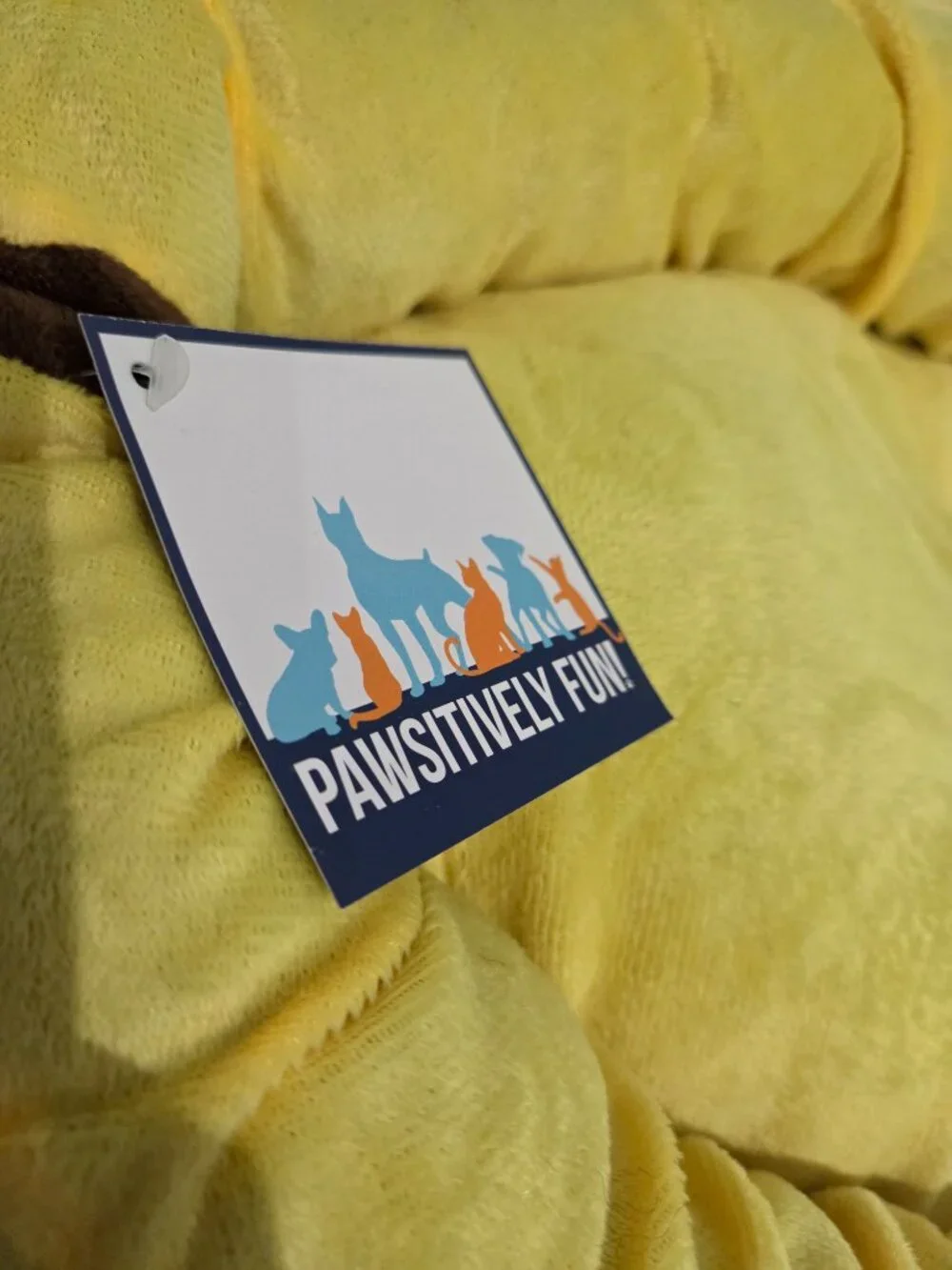 Pawsitively Fun! Banana Pet Bed